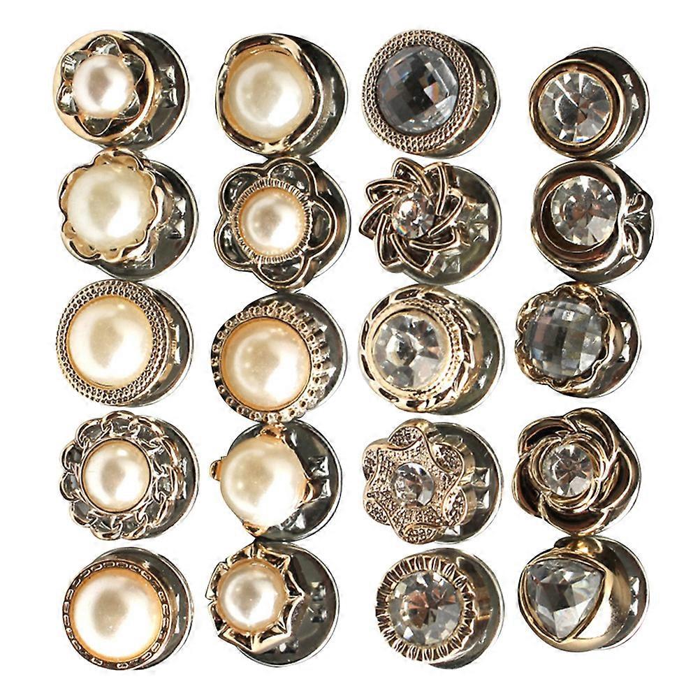 Pearl Buttons Clothing Buttons Button for Decoration 20Pcs