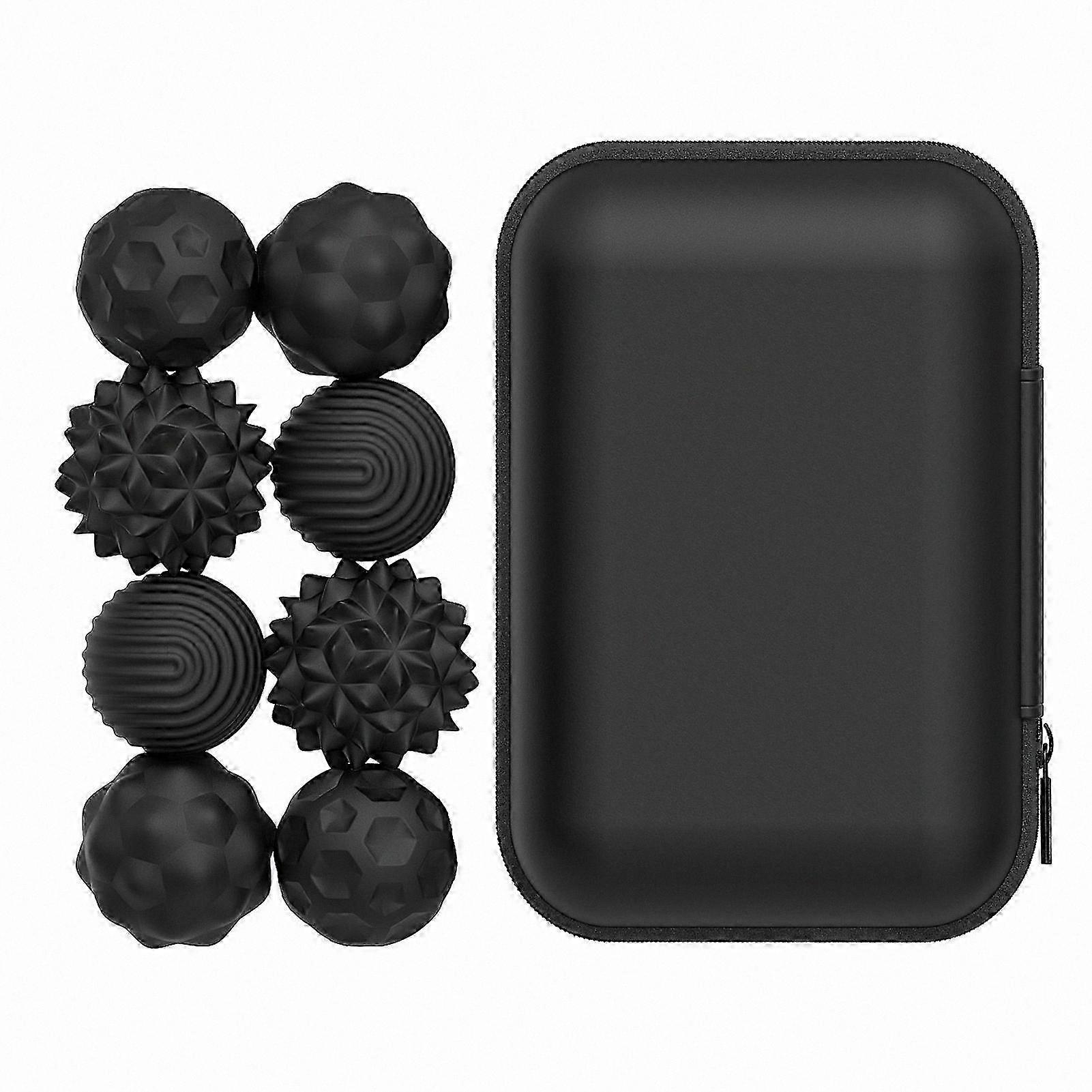 Textured Sensory Ball for Kids - Soft Silicone Stress Relief Toy with Magnetic Feature for Home and Travel