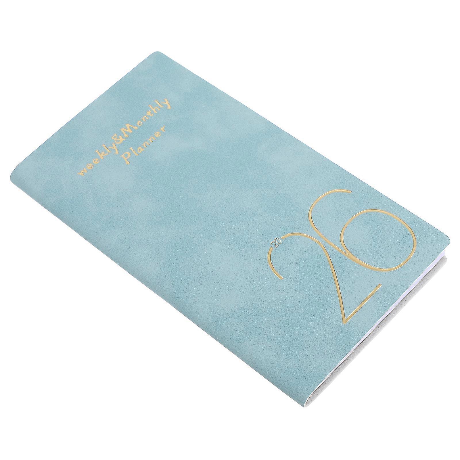 Weekly Planner Notebook Small Planner for Travel 2Pcs with Notes Section
