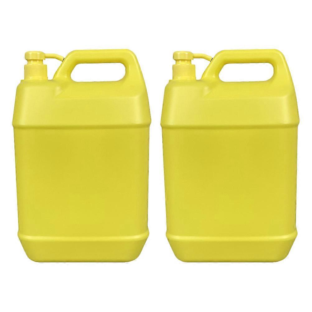 Household Bottle Large Capacity Detergent Bottle for Storage 4Pcs