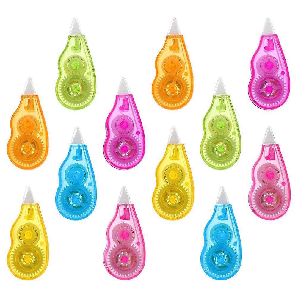 Colorful Student Correction Tape for Office Use 36Pcs Mini Applicator