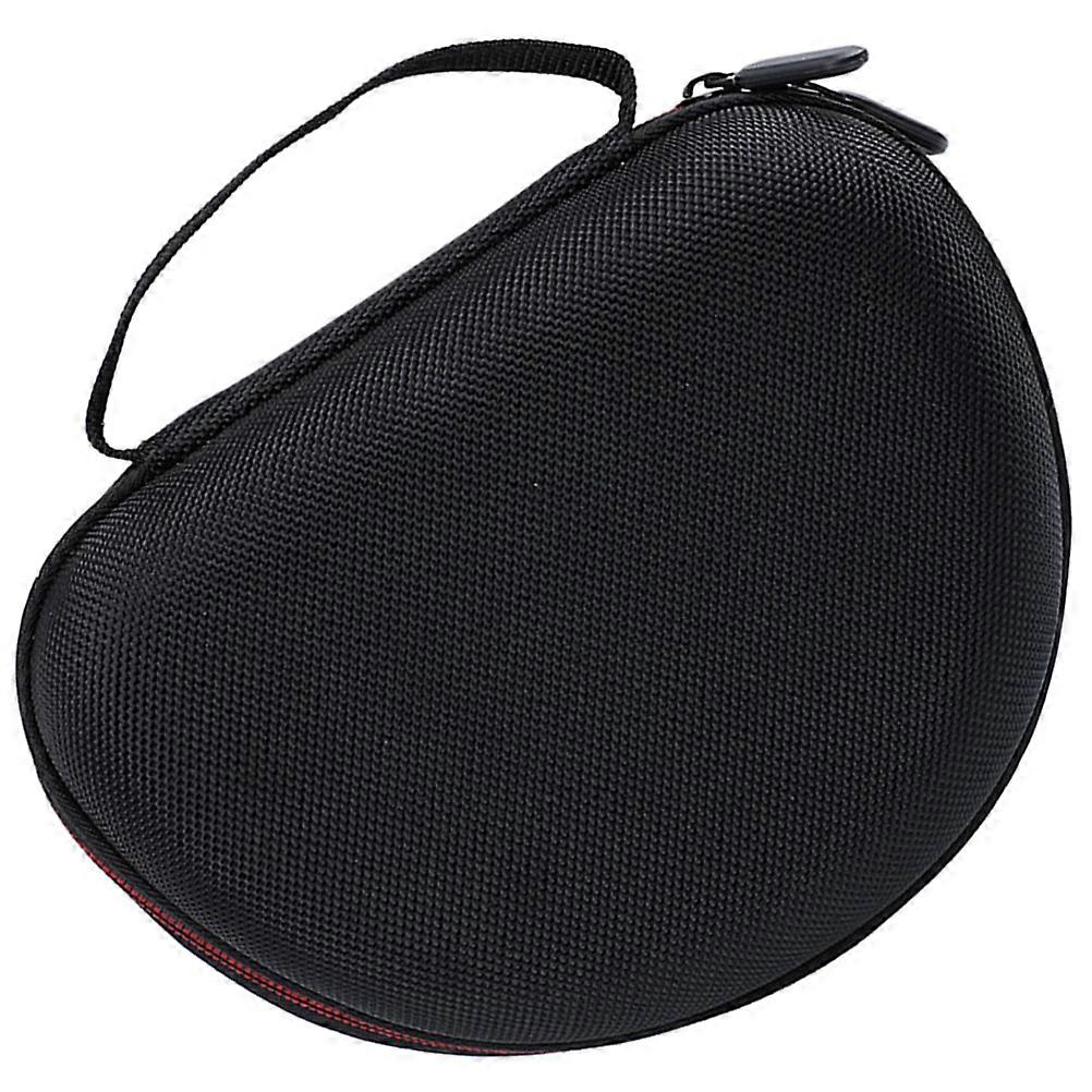 Headphone Storage Box Container Lightweight Travel Protection Black 1Set