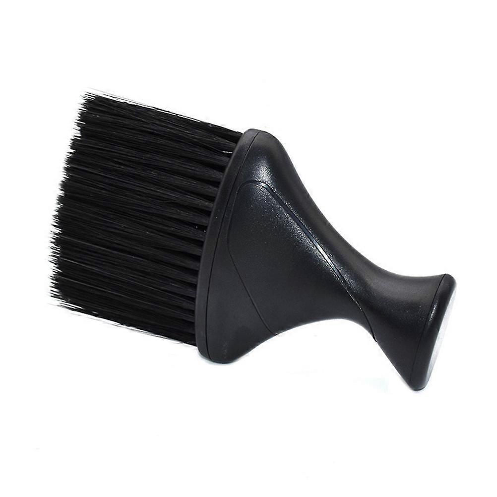 Black Professional Neck Duster Brush for Hair Removal 2Pcs Kit