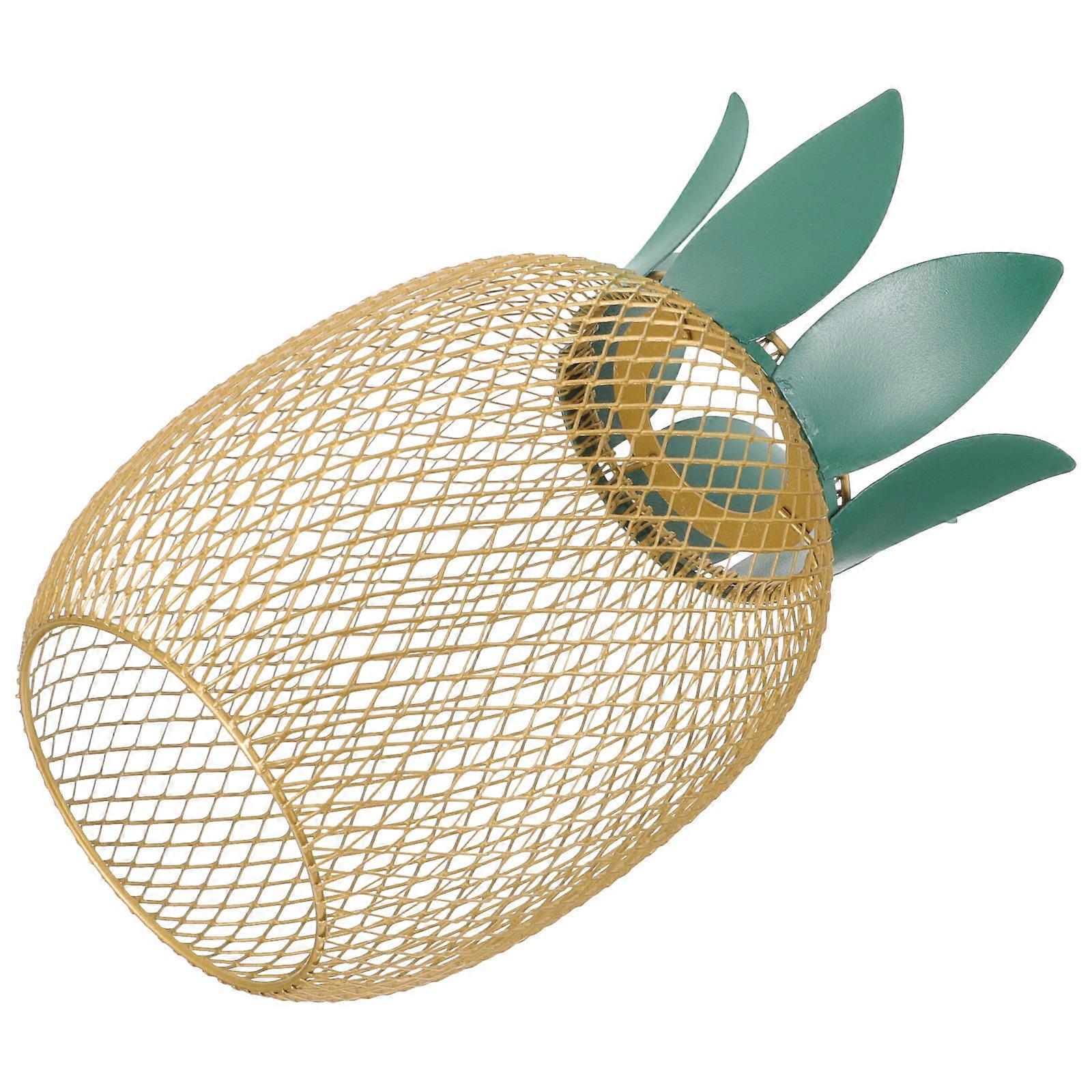 Elegant Pineapple Shaped Hollow Out Ceiling Light Shade Suitable For Home Decor In Multi Color 1Pack