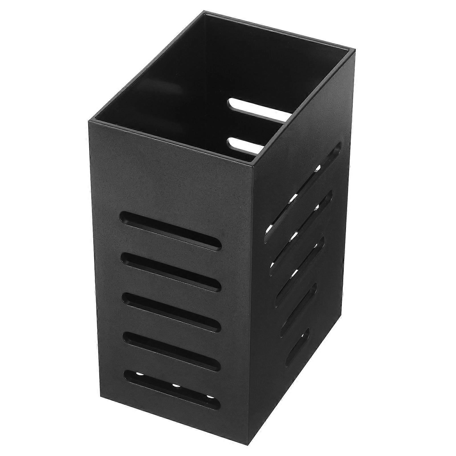 Black Kitchen Utensil Holder Wall-Mounted Spoon Holder 5Pcs Pack