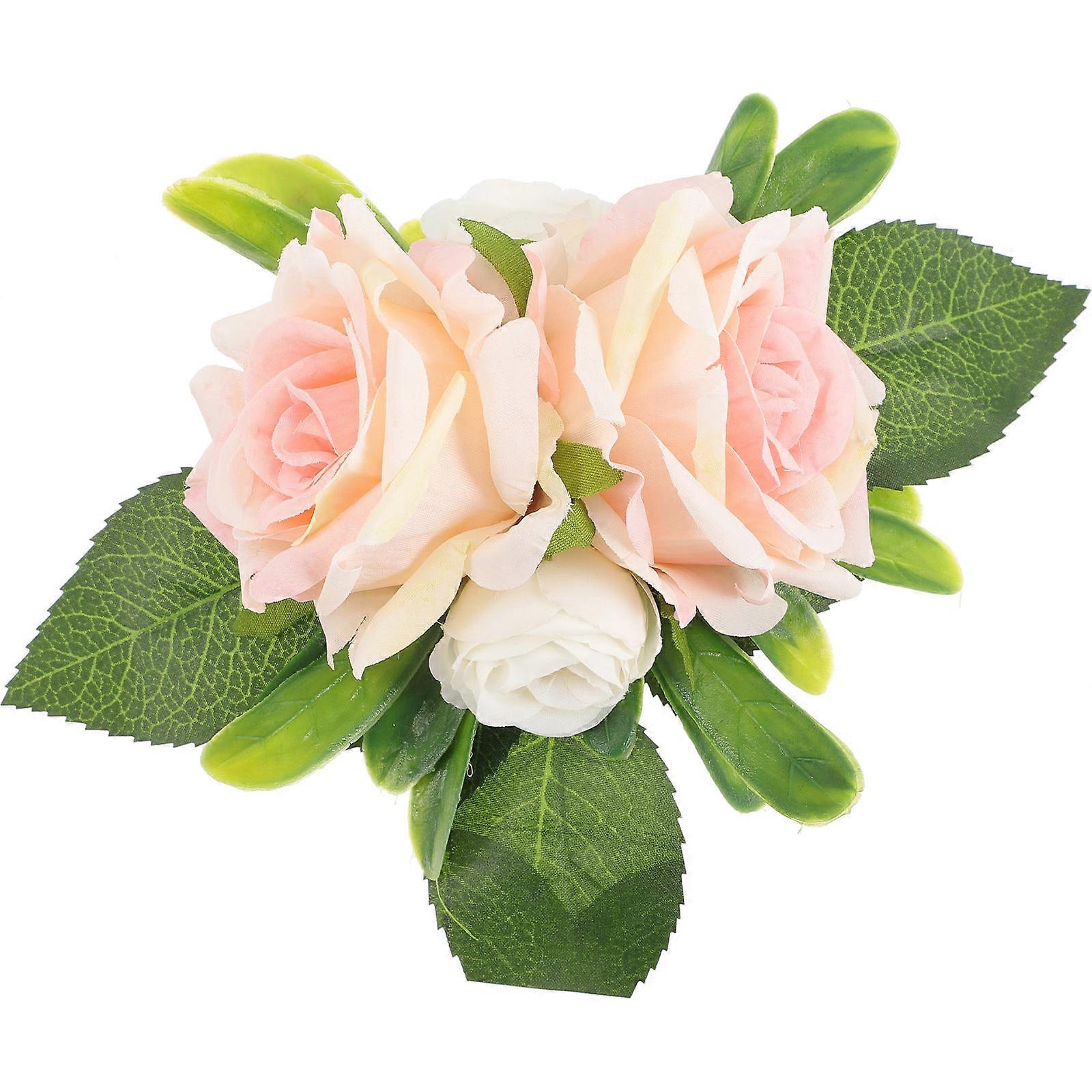 Multi Color Simulation Rose Flower for Cake Decorating Set