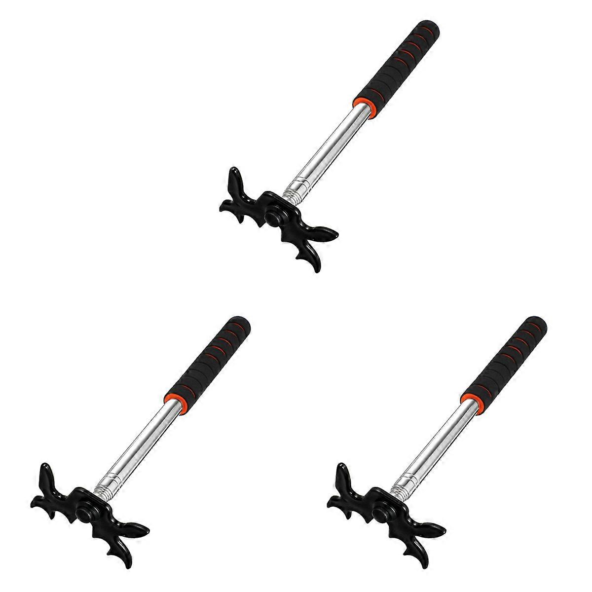 Billiard Cue Stick Bridge with Bridge Head, for Pool Table, Black