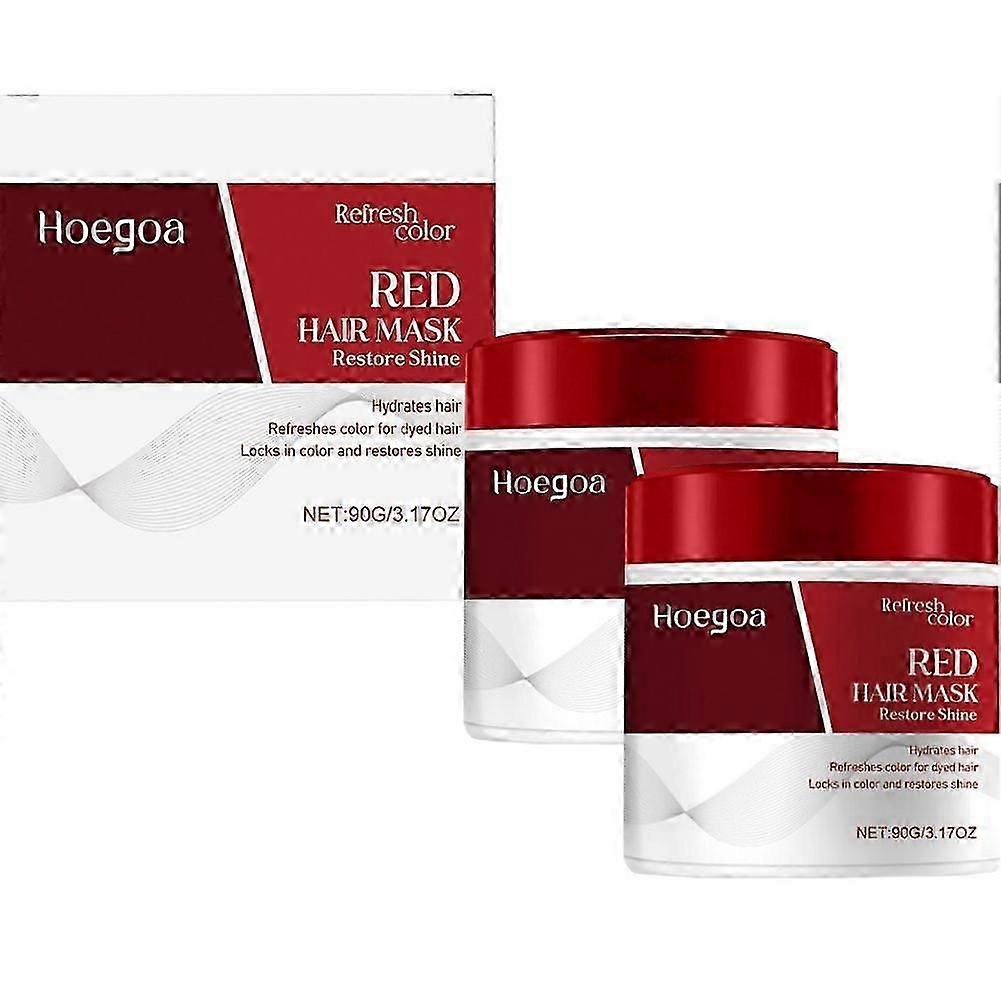 Color Depositing Red Hair Mask Color Boosting Conditioner, Hydrates and Enhances Red Tones for Color-Treated Hair
