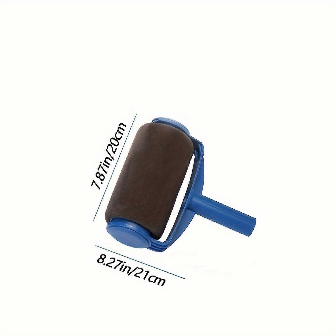 A 7-inch paint roller with telescopic handle connection - a convenient roller brush tool suitable for various paints and dyes