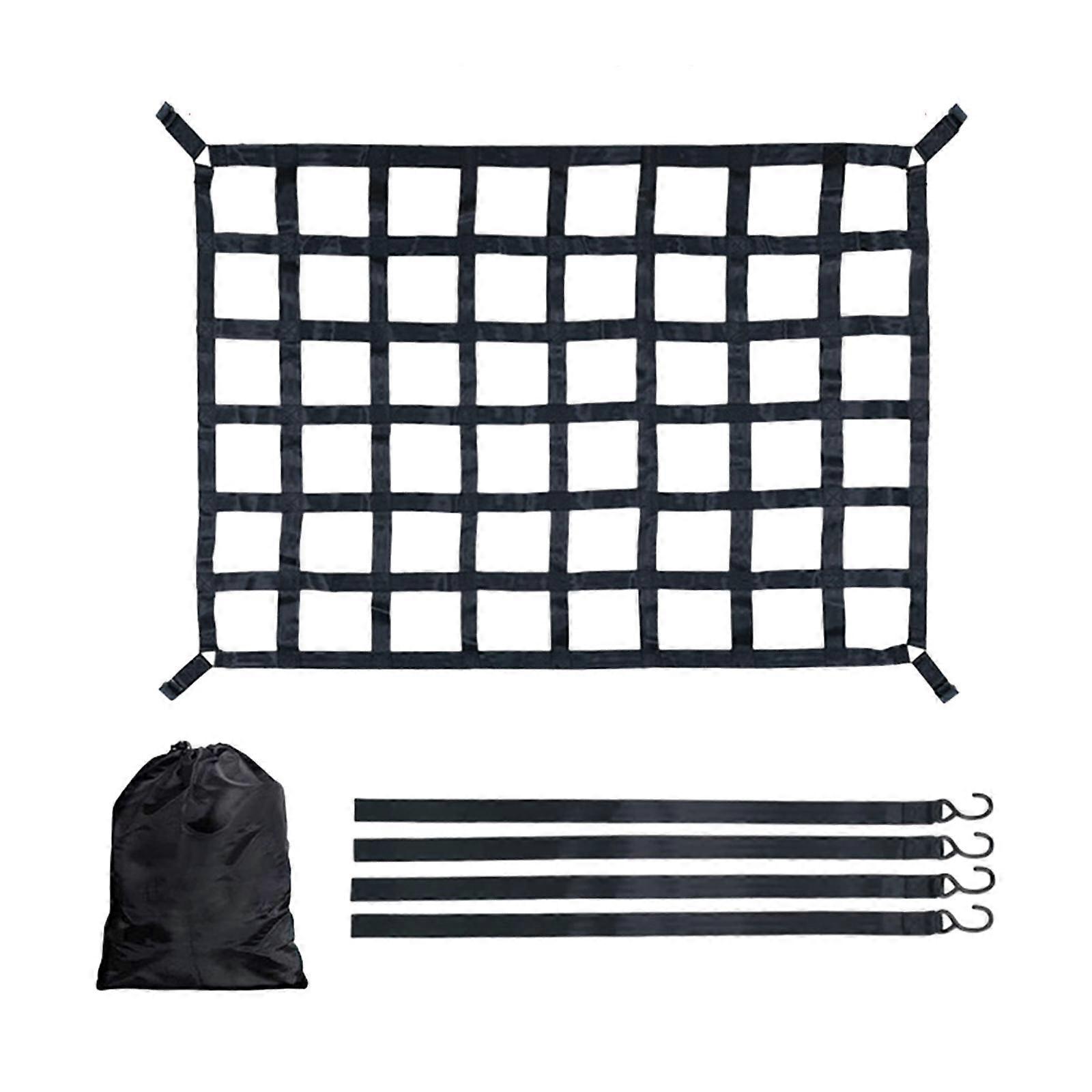 Cargo Net for Pickup Truck Bed Compatible Simple Installation Mesh Organizer S