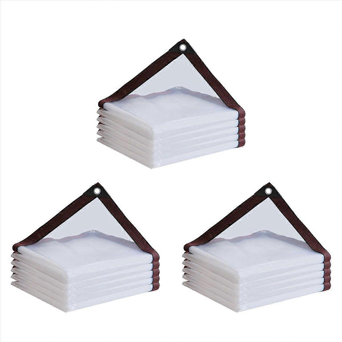 Bâche imperméable - Bâches transparentes résistantes, couverture transparente extérieure