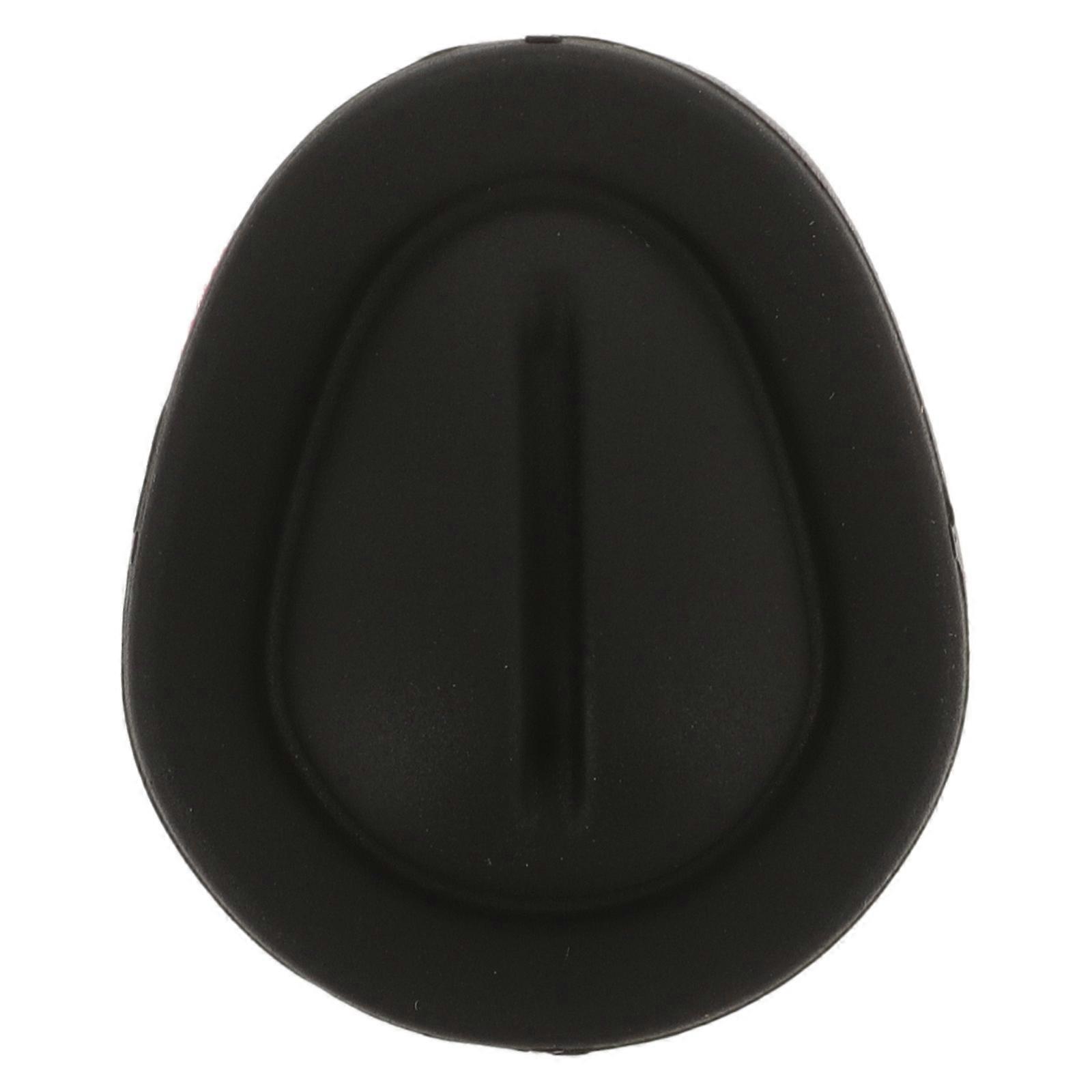 Black Silicone Cup Holder Limiter Insert for Car Console Use