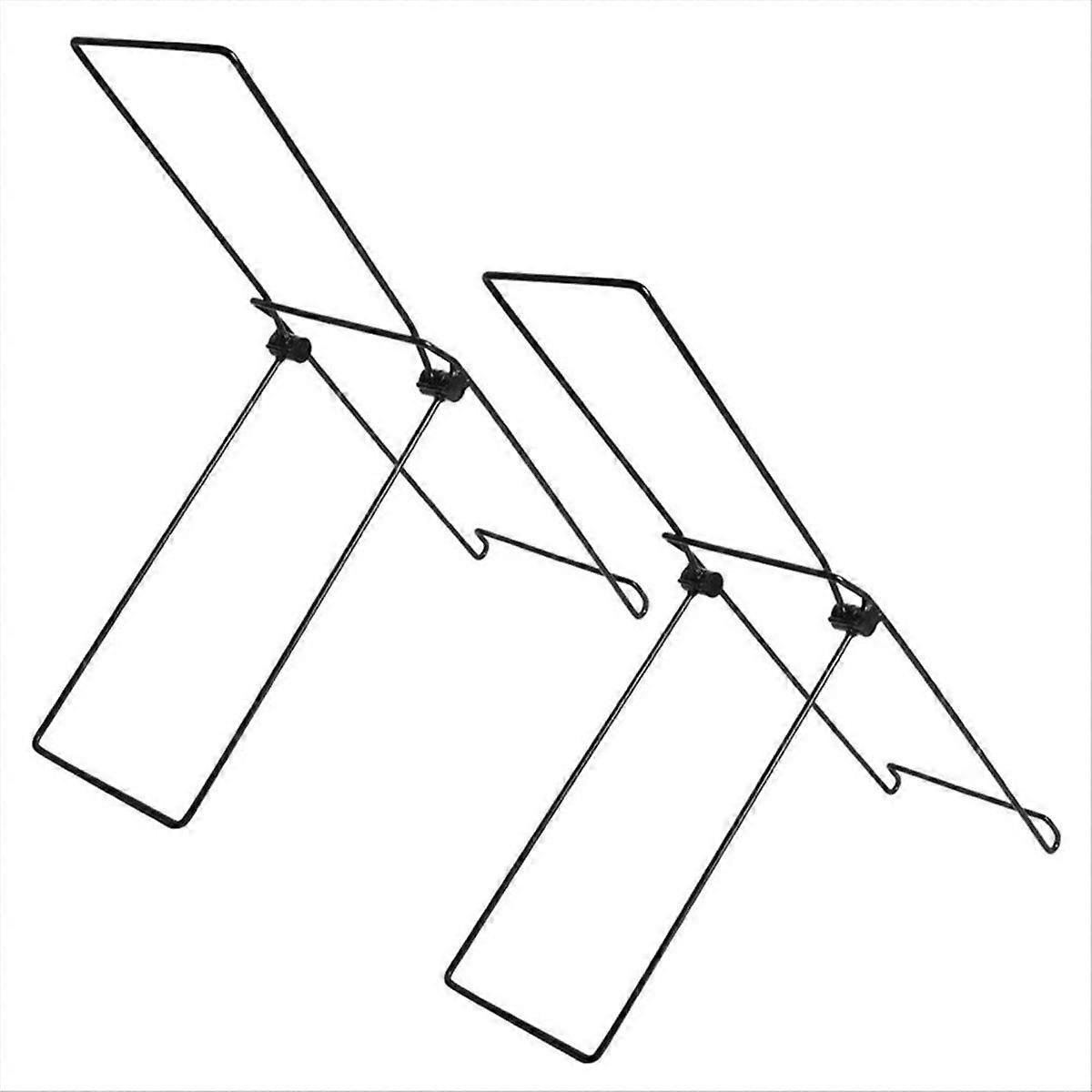 2pcs Garden Solar Panel Stand Solar Panel Holder Steel Panel Mobile Rack Foldable Solar Panel Support Bracket