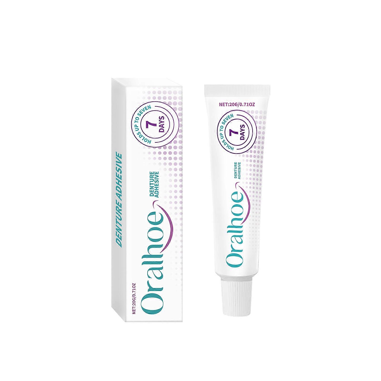 Oralhoe Dentures Fixed Adhesive Gentle And Comfortable Fixed Dentures Natural Fit To Improve Smile Beautiful