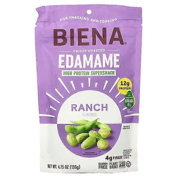 BIENA, Crispy Roasted Edamame, Ranch, 4.75 oz (135 g)