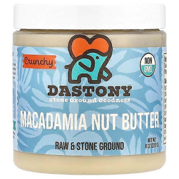 Dastony, Macadamia Nut Butter, Crunchy, 8 oz (227 g)