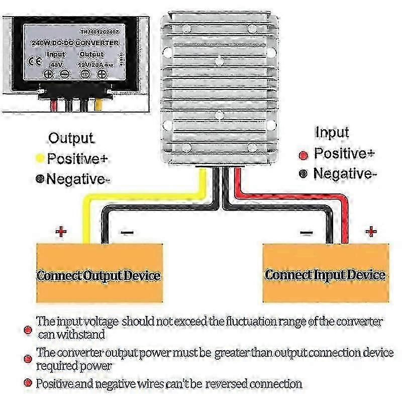 48v To Dc 12v 20a 240w Dc/dc Converter Regulator Reducer Converter Dc-dc Module_c*