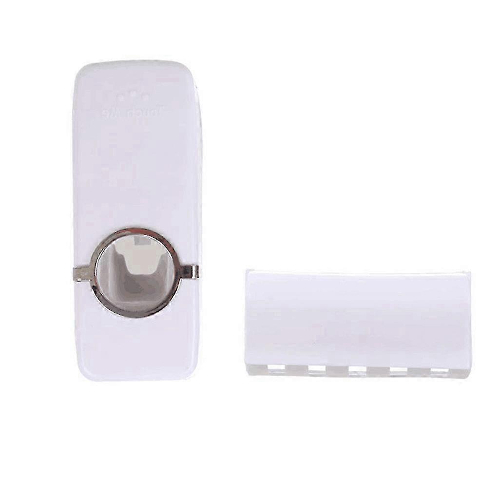 Set Automatic Plastic Lazy Toothpaste Dispenser 5 Toothbrush 25-26s
