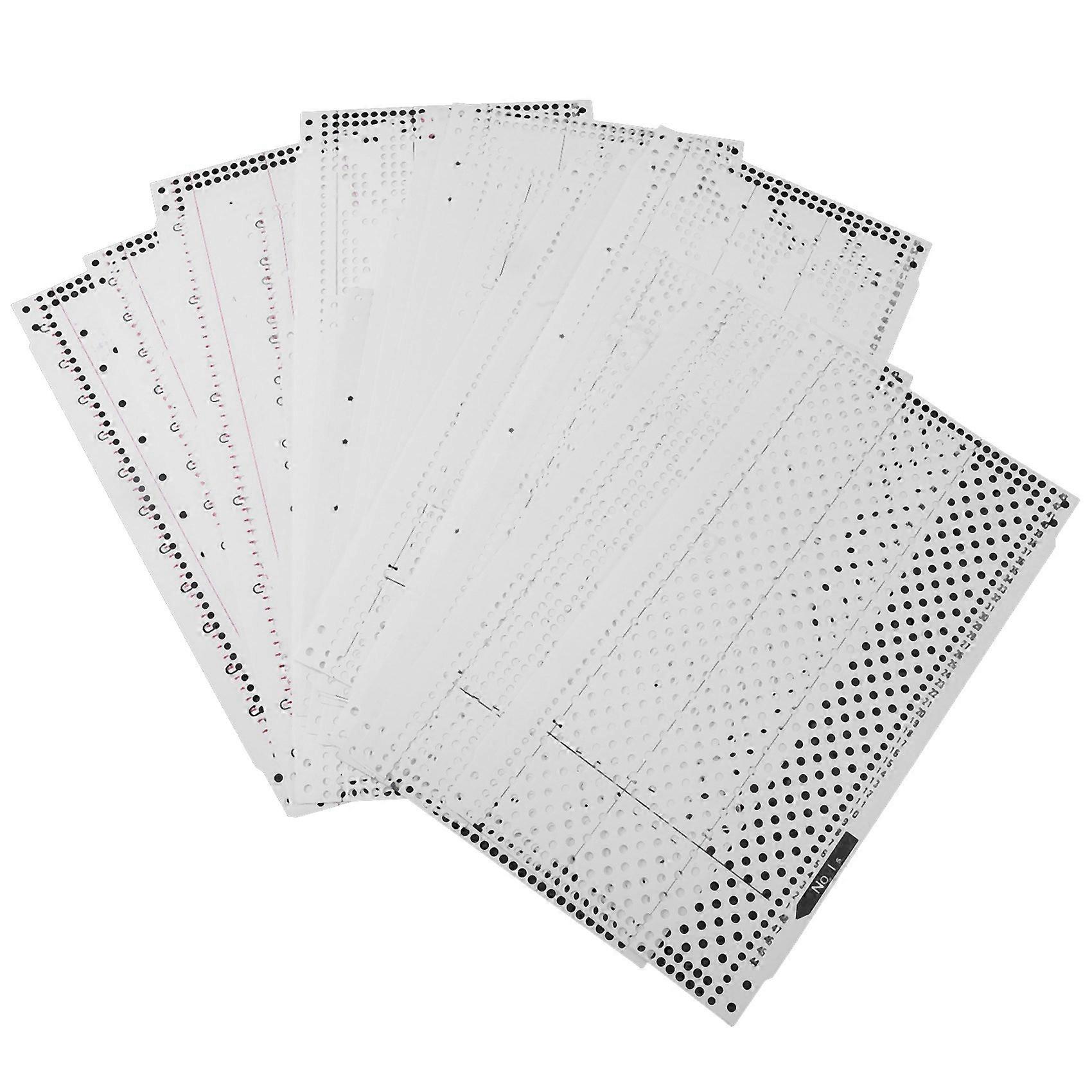 20Pcs Pre Punched Card Kit for Brother Knitting Machine