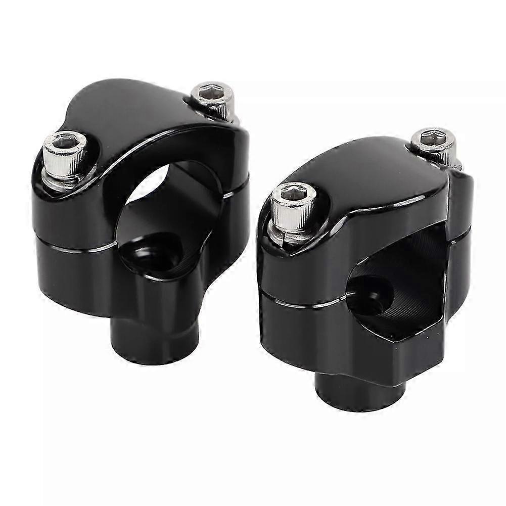 Motor 1.5Inch Handlebar Riser Clamp 1-1/4Inch Tall Kit for Harley Softail Custom FXSTC Edition 1031