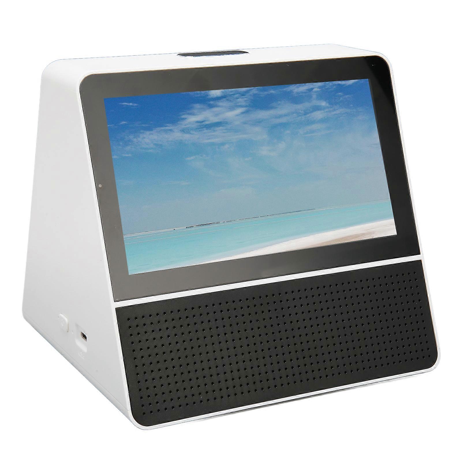 Double Screen Translator 2.4 5G Dual WiFi Bluetooth Dual 7in Synchronized Touch Screen Translator Device 100‑240V US Plug 