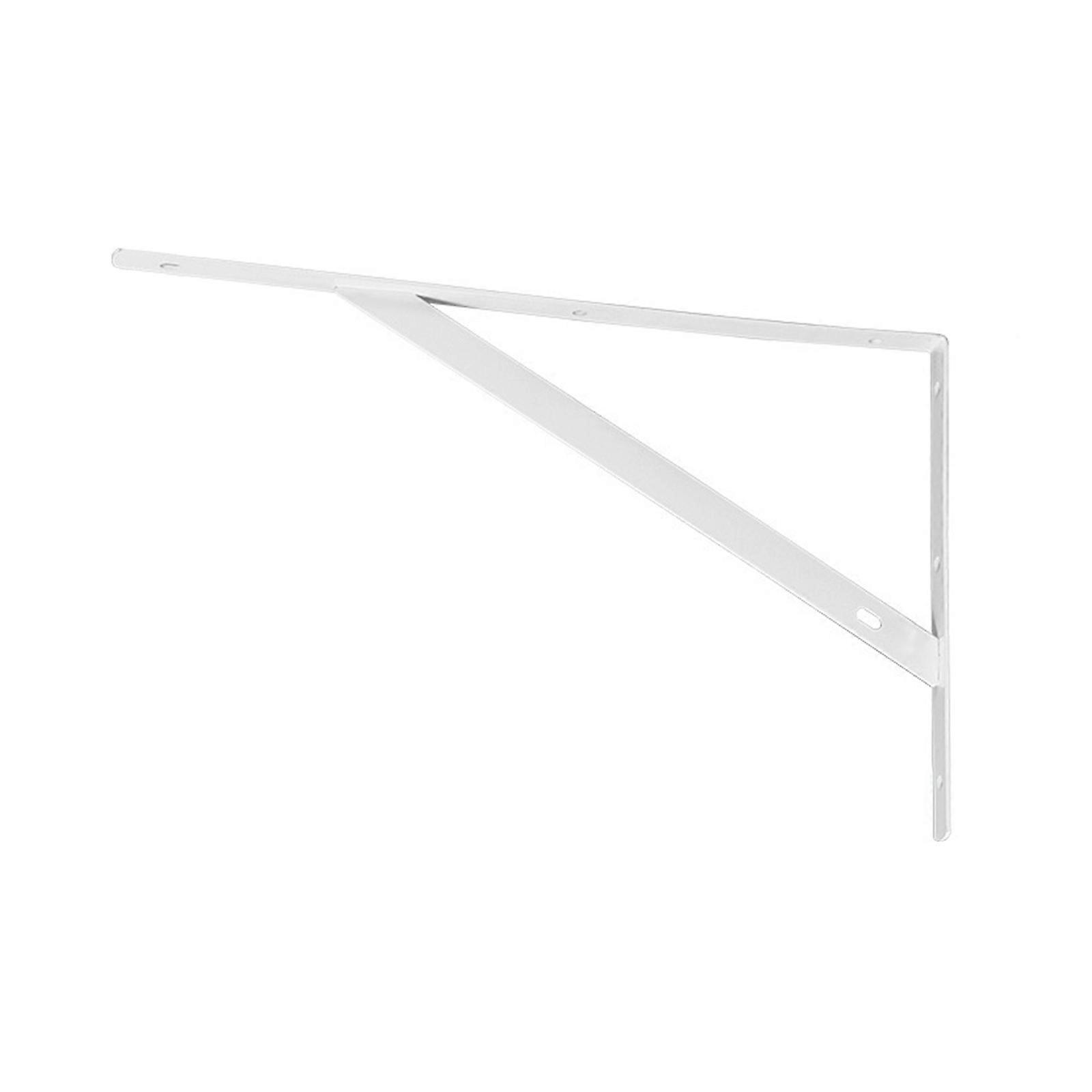 Space Saving Wall Mounted Shelf Cold Rolled Steels Fixed Brackets for Bathroom Kitchen Decoration  300mm