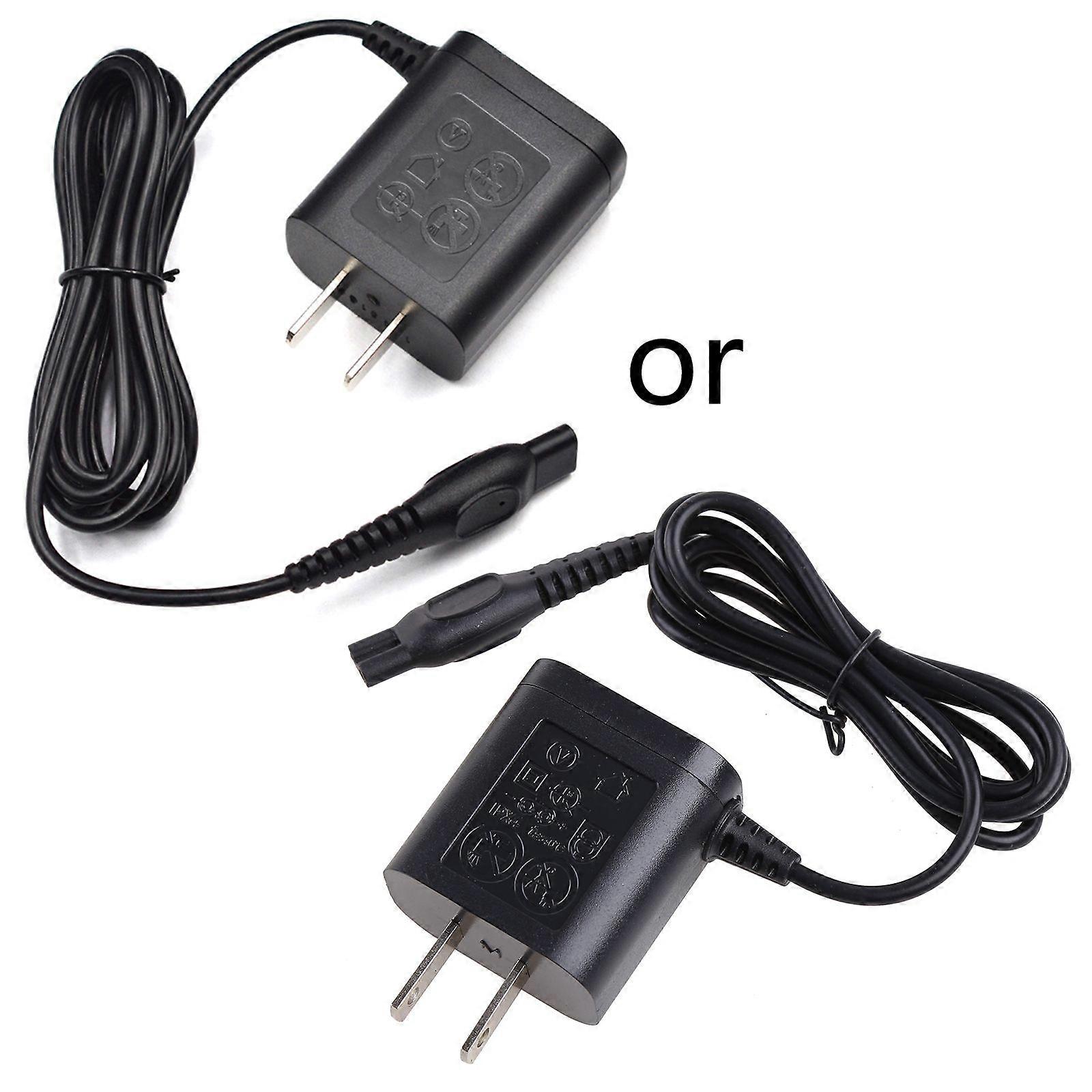 EU Plug Shaver Oplader voor Philip Norelco HQ8505 HQ6848 HQ6070 HQ6071 Elektrisch voor Razor Shaver Vervangend netsnoer