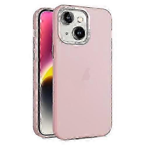 For iPhone 15 Frosted Translucent Mist Mobile Phone Case