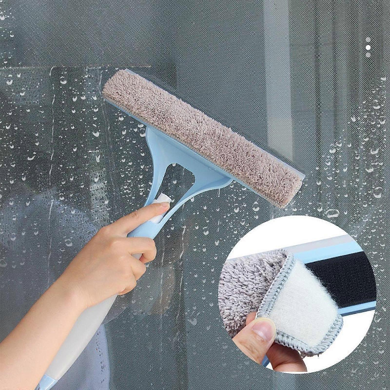 Shower Squeegee Glass Spade Handheld Water Cleaner Tool with Hole for Smooth Surface Home
