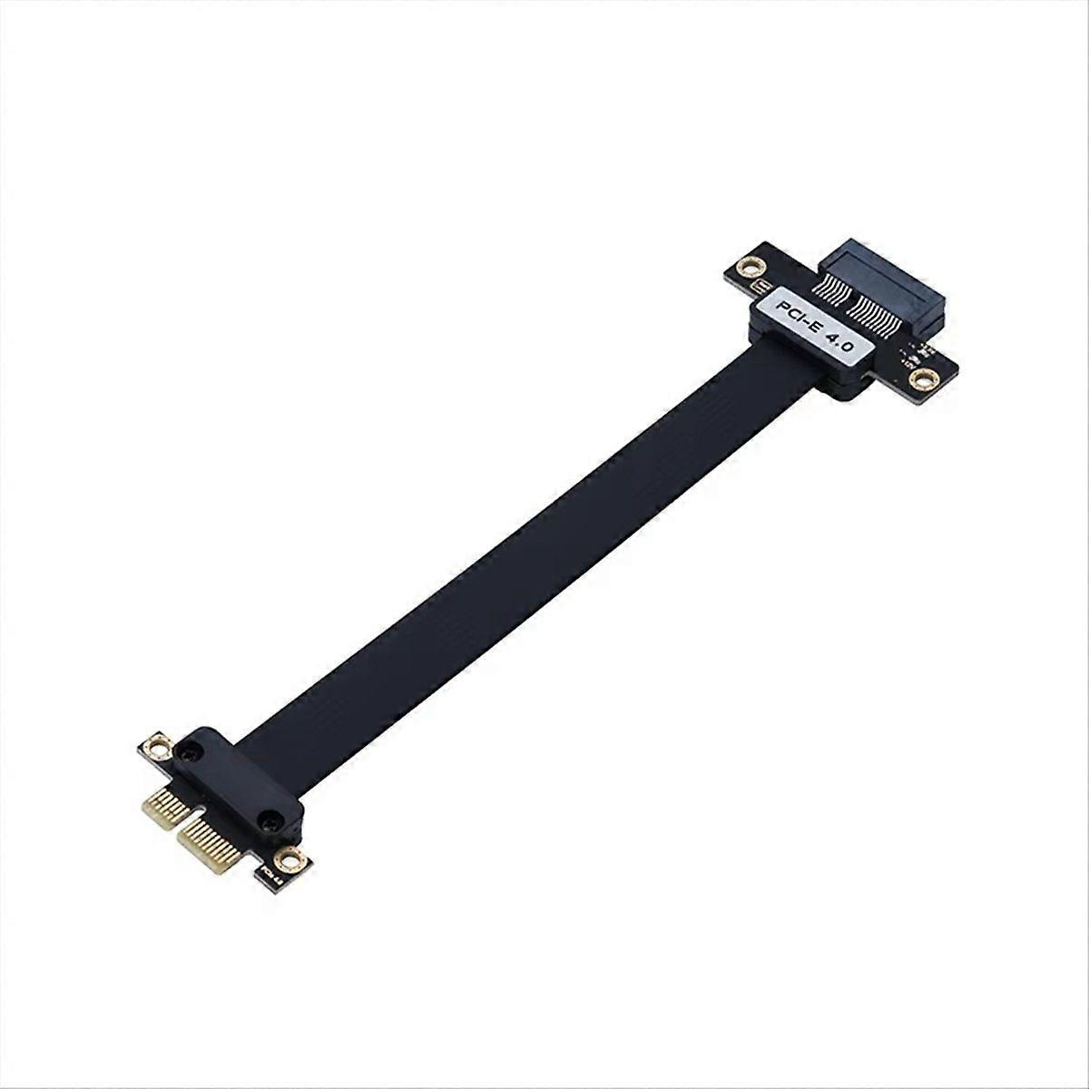 20cm PCIE X1 Extender Riser Card 16Gbps PCI Express 4.0 X1 to X1 Extension Ribbon Cable PCIE 1X Ris