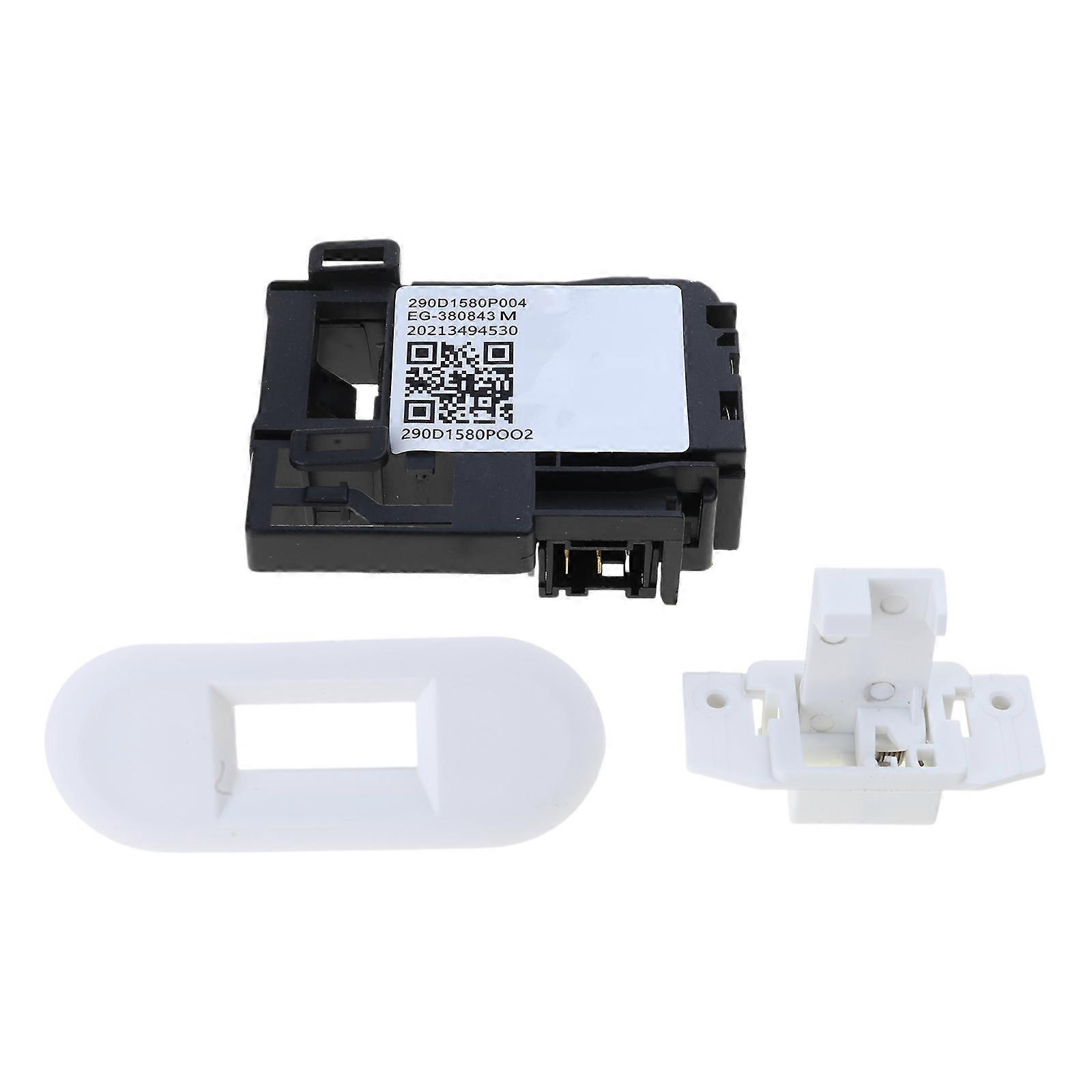 Washer Lid Lock Maintenance Set Locking Service Set Switch Assembly Repair Set Plastic Texture WH01X24381 WH02X24399 Multicolor