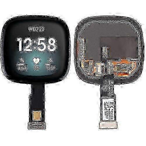 Replacement LCD Screen and Digitizer Complete Assembly, Compatible with Fitbit Versa 3 / Fitbit Sense