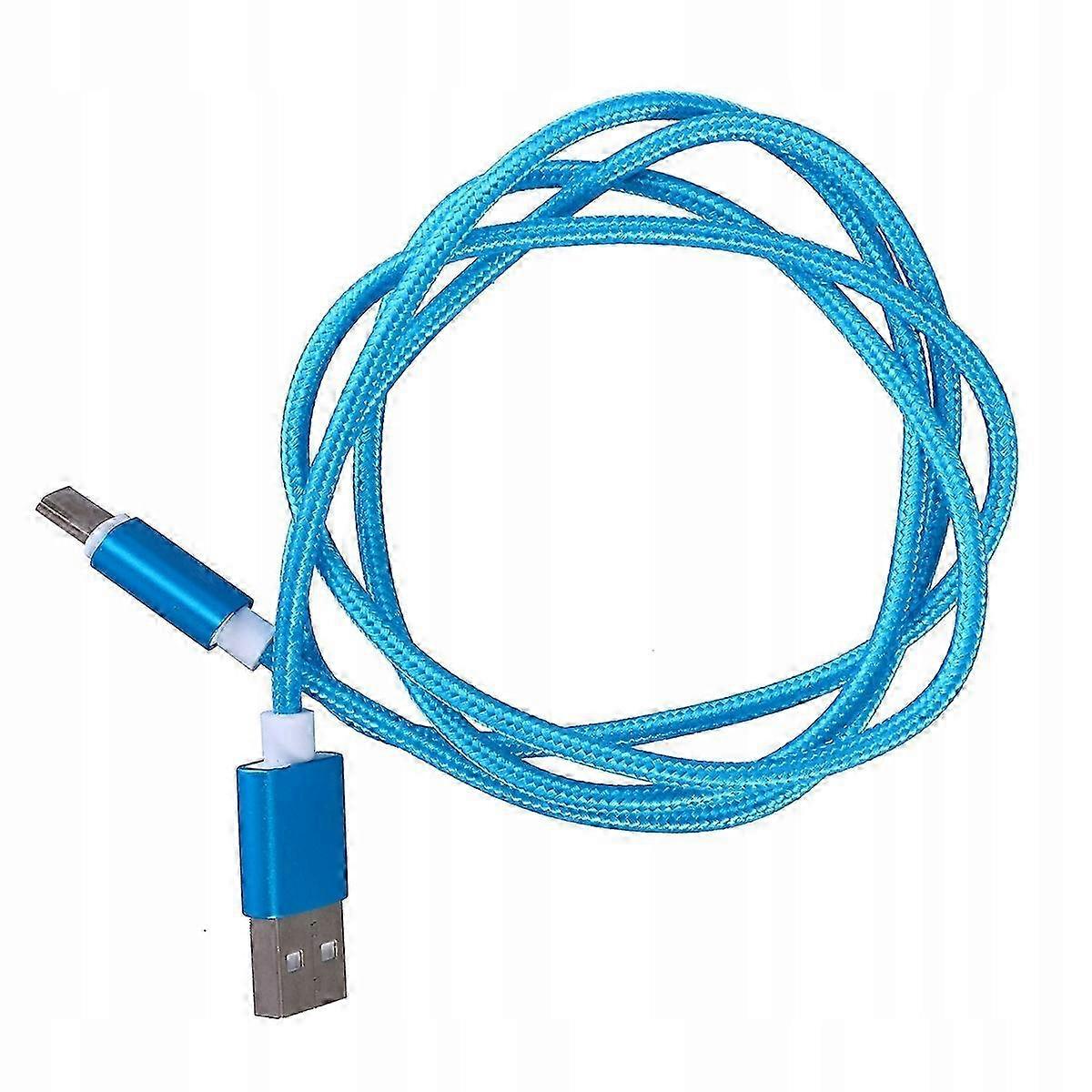 Usb Type-c Cable 1m In Nylon Fast Charger Braided Nylon