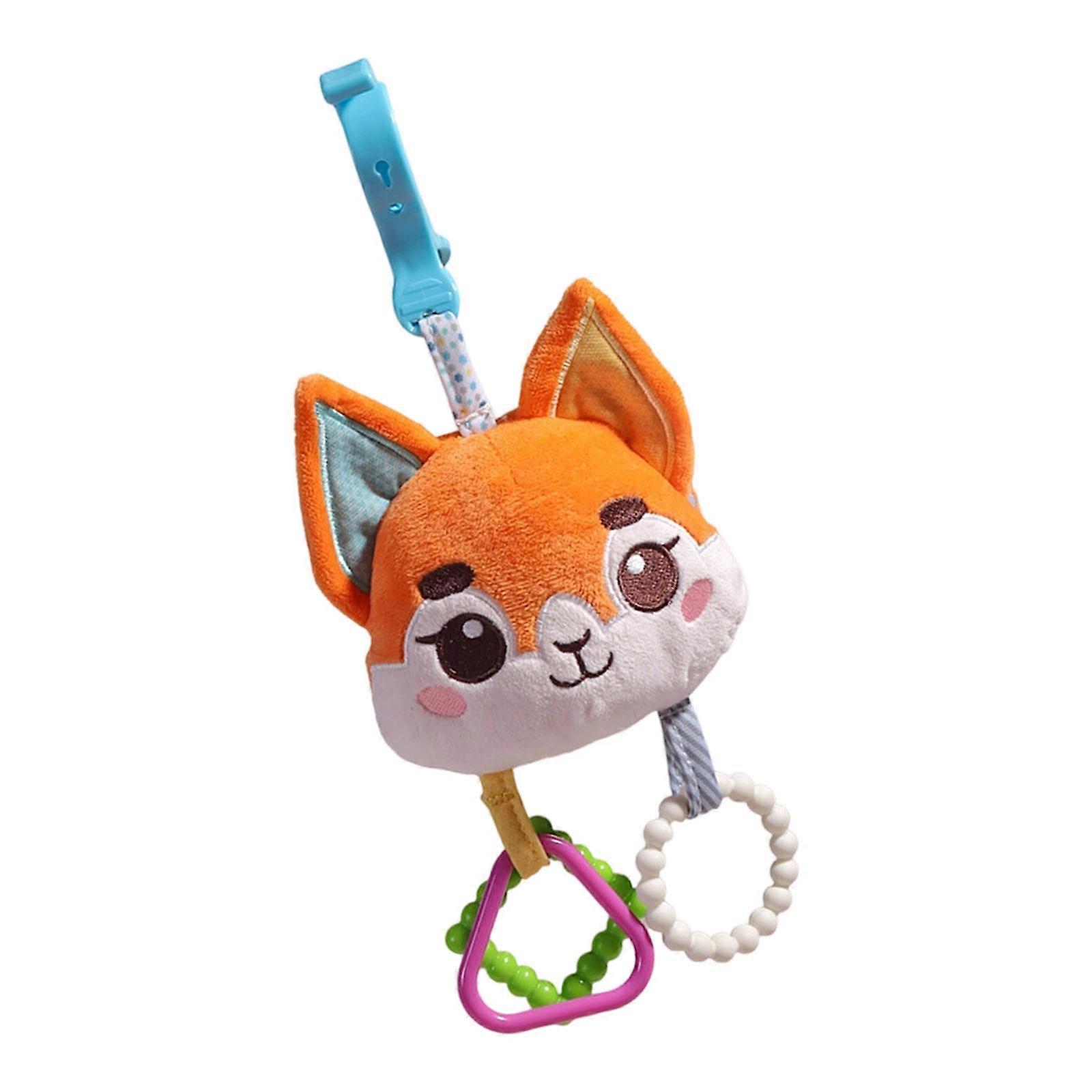 Baby Crib Mobile Toy With Texture Design Cognitive Growth Encouraging Sensory Visual Stimulation Hanging Toy for Infant Multicolor