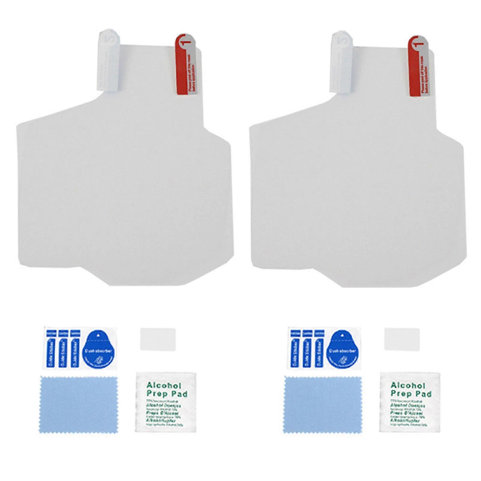 Scratchproof Instrument Film Transparent Cluster Dashboard Screen Film Easy Installation Motorcycle Dashboard Protector Multicolor