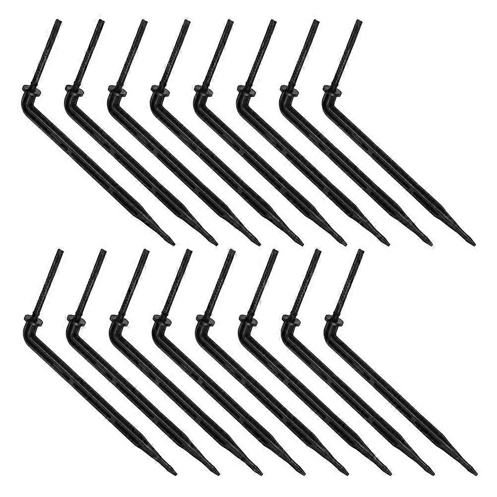 Drip Irrigation Dripper Stakes Efficient Watering System for Nursery Plastic 200Pcs Precision Irrigation