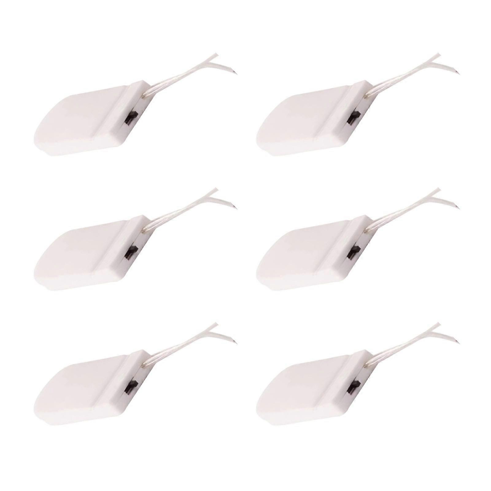 Easy Access CR2032 Coin Cell Holder Featuring Control Button For Precise Measurement Tools  White