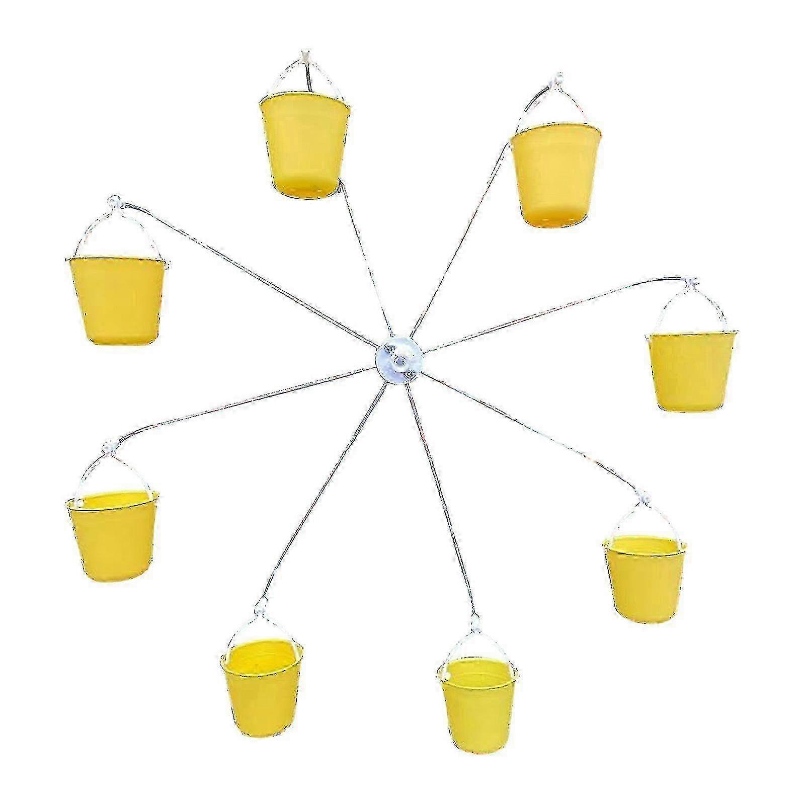 Fugle pariserhjul spinning pariserhjul legetøj med fuglefoder