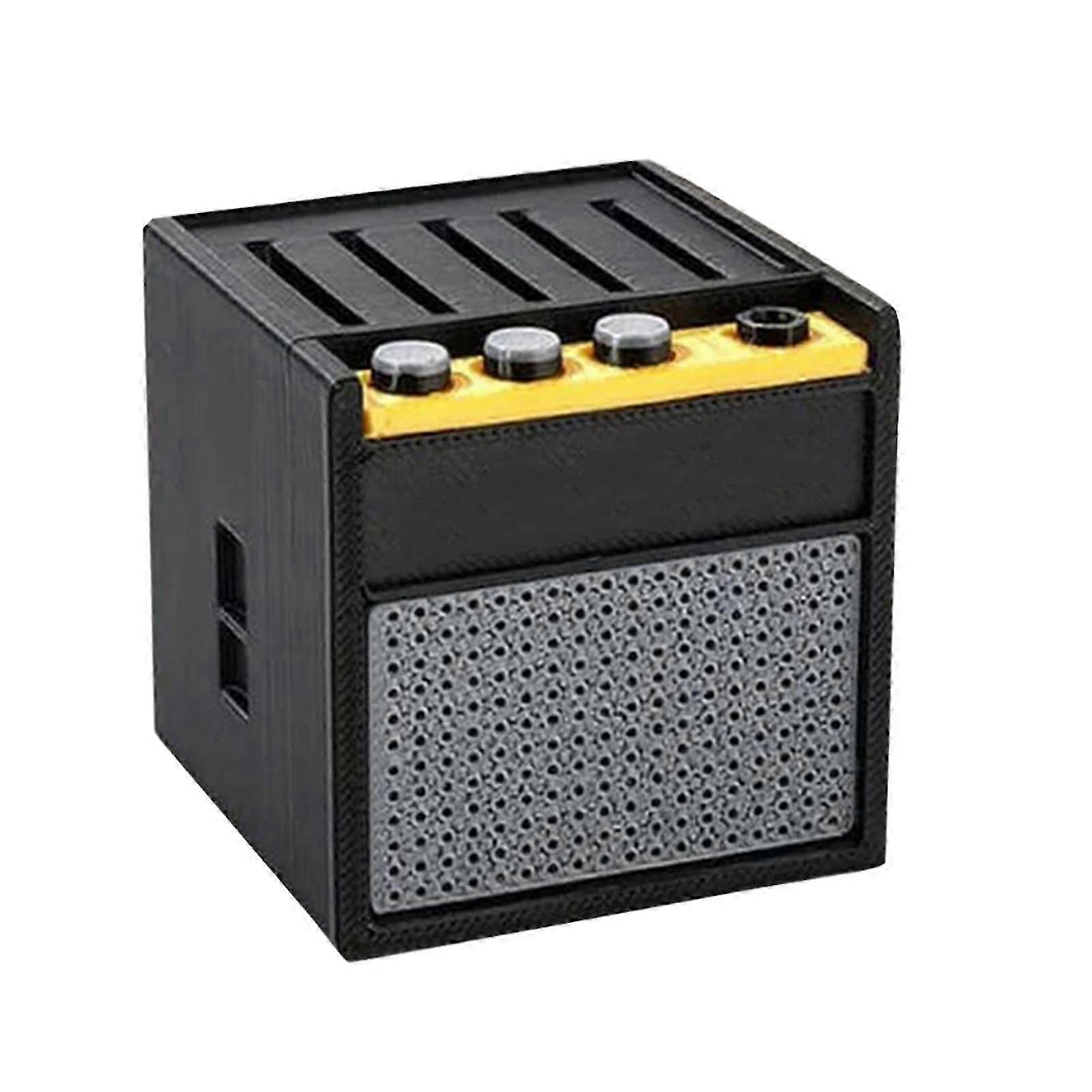 Pick Storage Box Display Stands Container Speaker Shape Guitar Plectrums Cases Guitar Pick Collector Guitar Accessories z