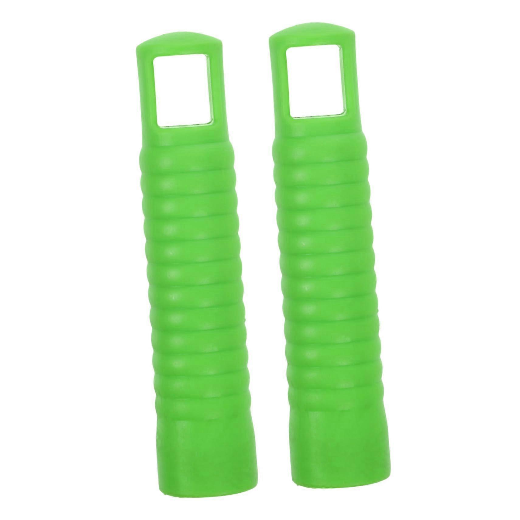 2 Pack Plastic Mop Handle End Caps Replacement for Easy Cleaning Fits Standard Diameter Rods