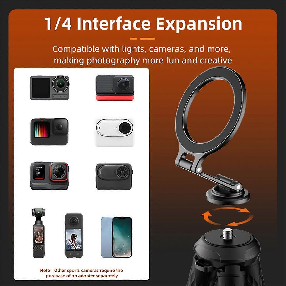 Magnetic Flexible Octopus Tripod Smartphone Magself Tripod Adjustable Selfie Holder