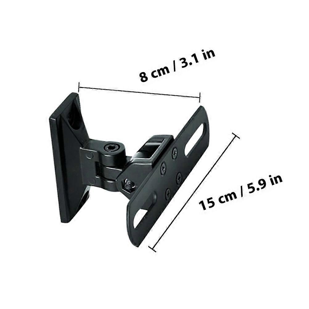 Speaker Wall Mount Adjustable Center Speaker Stand Surround Speaker Mount