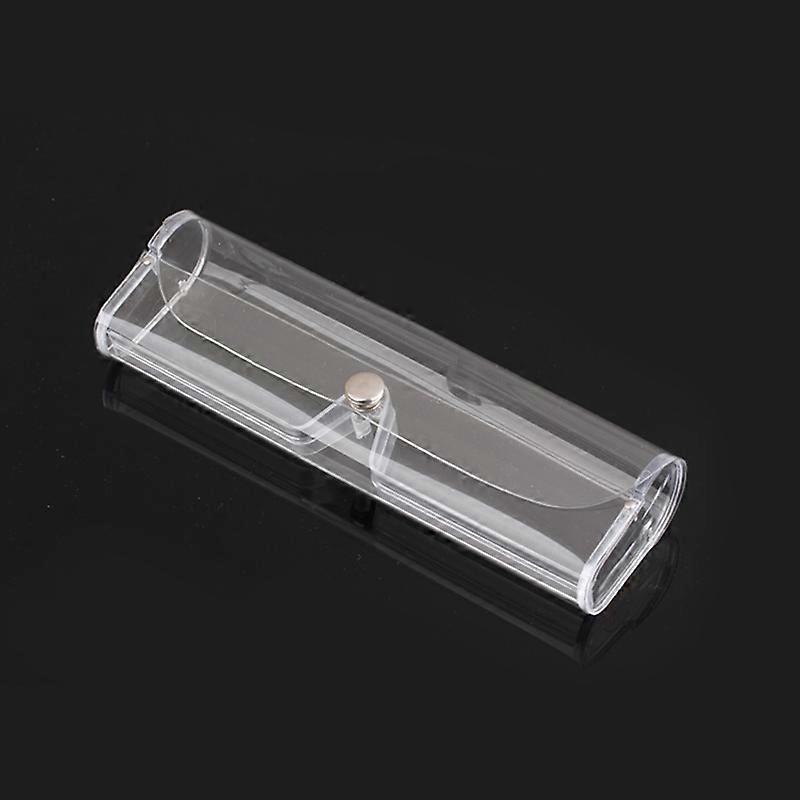 For Glasses Box Plastic Protective Storage Case with Lid Clear View Organizer for Eyewear