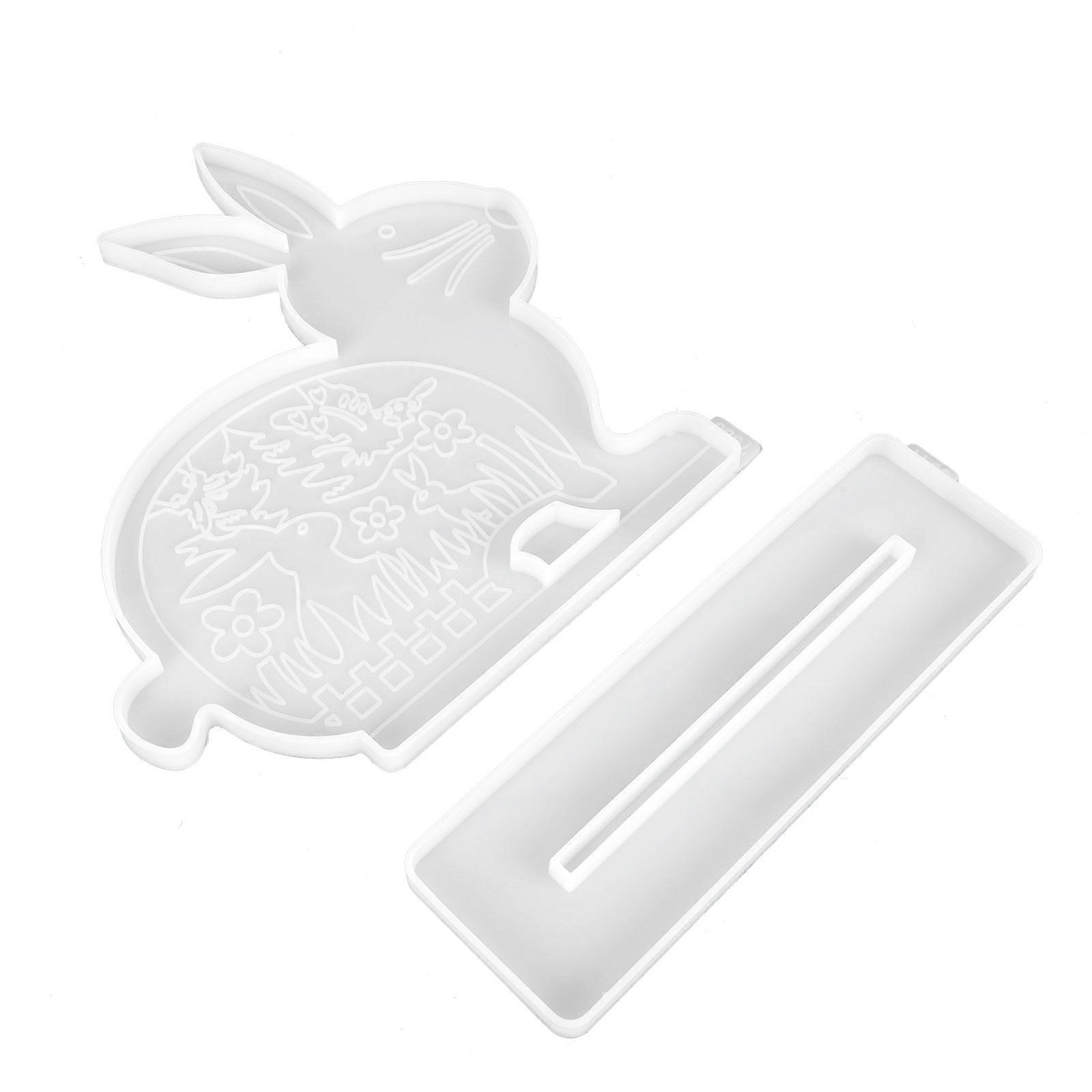 Silicone Mold Easter Decor Mold for Decoration 1Set DIY Craft Accessory