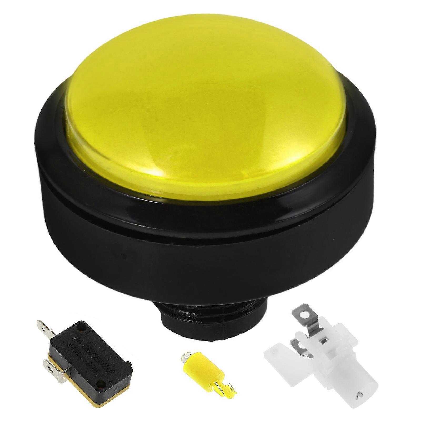 Game Button Replacement Button For Gamers Multi-Color Plastic Push Button 2.8×2.8×2.6in 1Set