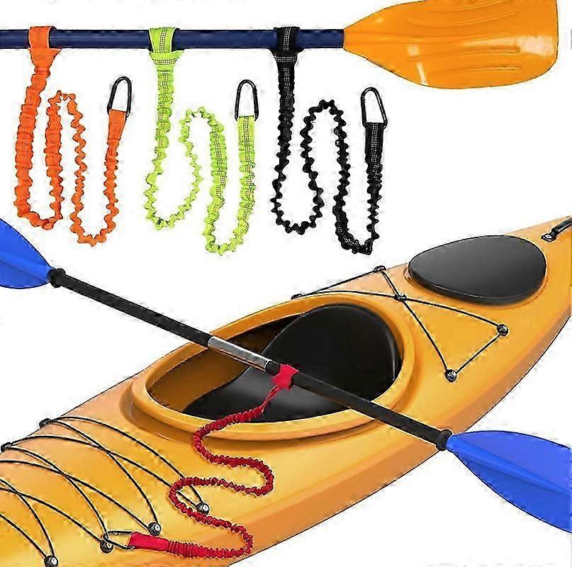 Paddle Leash Kayak Holder Tool Lanyard - Stretchable Paddle Strap
