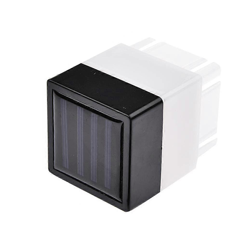 Solar Garden Light Waterproof LED Lamp with Auto Switch for Pathway Fence Lawn White/Warm