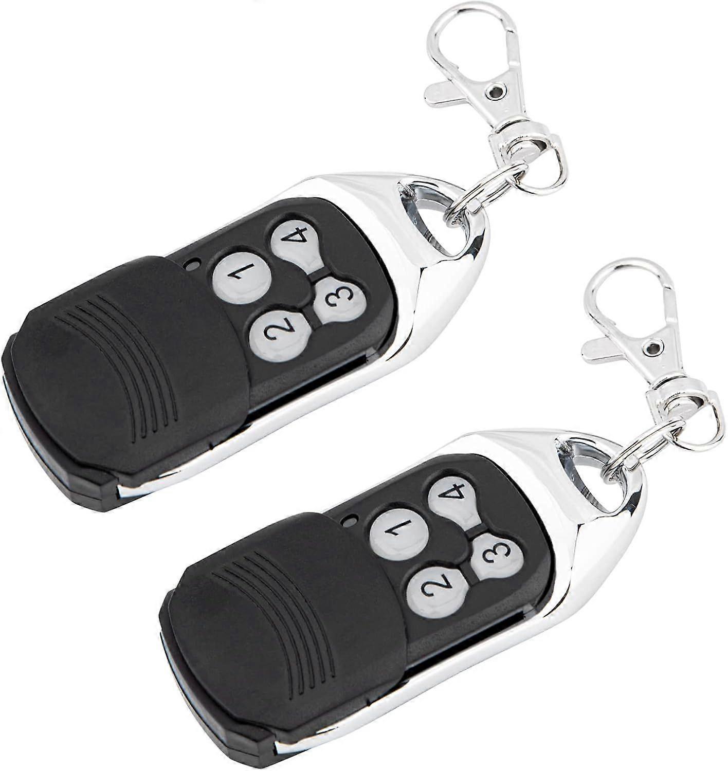 Pack Télécommande Rolling Code compatible avec Normstahl Crawford EA433 2KS, EA433 4KS, RCU 433-2, RCU 433-4, N002800, T433-4 EA433 2KM Micro 433.92