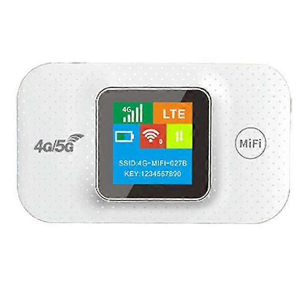 4G/5G Mobile Hotspot WIFI Router 4G LTE Router Repeater Pocket Modem with SIM Card Slot Wide Coverage