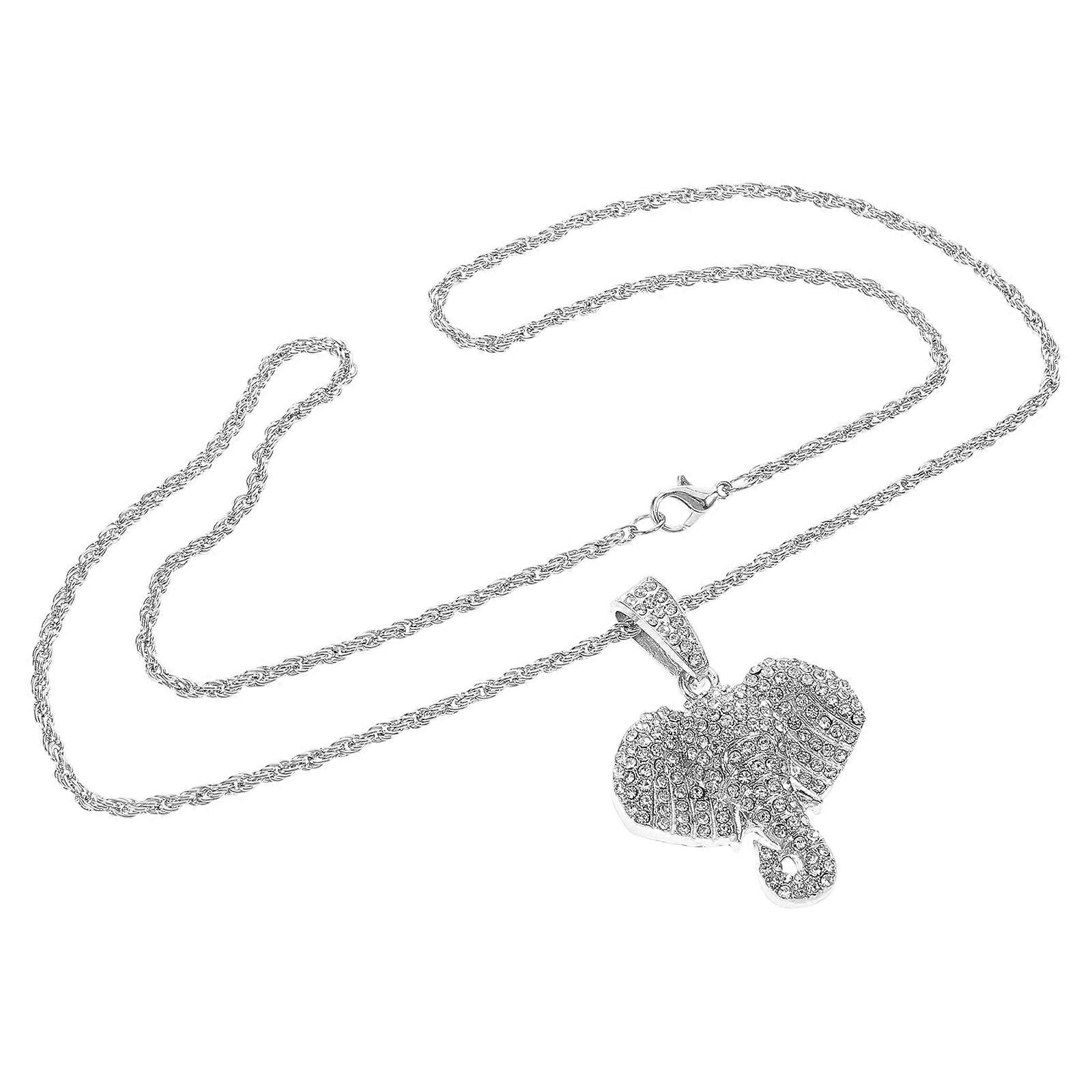 Waterproof Rhinestone Rearview Mirror Charm for Car Decoration